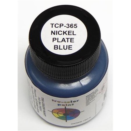 TRU-COLOR PAINT Nickle Plate Road Blue Air Brush Paint TCP365